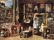 TENIERS, David the Younger The Gallery of Archduke Leopold in Brussels xgh china oil painting reproduction